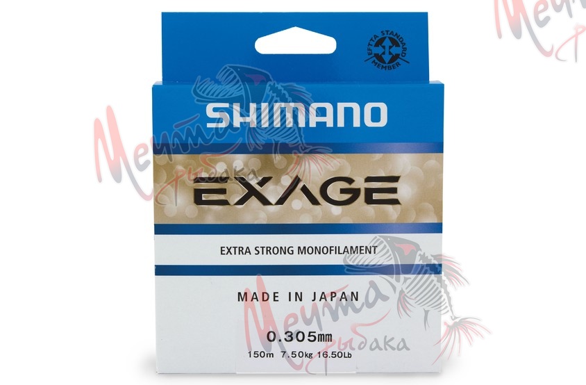 Леска "SHIMANO" Exage #0.405
