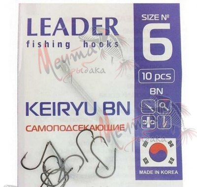 КРЮЧОК GAMAKATSU HOSOJI SODE #6