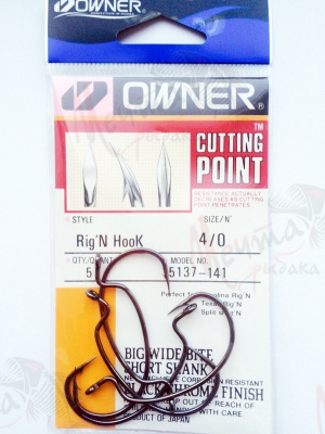 Крючок "OWNER" 5137 #4/0